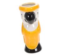 STOBAZA Tiki Cup Céramique Style Hawaïen Parrot Forme Verre Cocktail Décoratif pour Bar Fête Gobelet Original pour Bière Whisky et Boissons Mixées