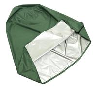 STOBAZA Tissu Oxford 420d Housse de Protection pour Fontaine Extérieure | Imperméable Verte à Cordon Ajustable, Installation Facile, Maintien Sûr le Vent, en Hiver Mauvais