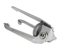 STOBAZA Trépied de Table Flexible, Mini Support pour Caméra d'action, Trépied Portatif Pliable en Alliage D'aluminium, Stable et Léger, Argenté, pour Photo Vidéo et Cours en Ligne