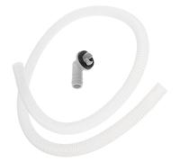 STOBAZA Tuyau de Drainage pour Climatiseur avec Raccords Tube Flexible Transparent Kit de Remplacement pour Split et Fenêtres Coude Haute Flexibilité et Installation Facile