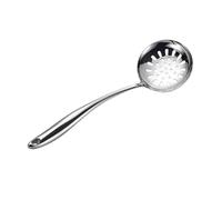 STOBAZA Ustensile de Cuisine Inox Résistant Chaleur Écumoire à Antiadhésive avec Manche Creux Ergonomique Outil Professionnel Facile à Nettoyer pour Cuisson Quotidienne