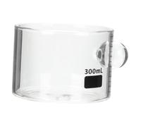 STOBAZA Verre à Café Transparent Avec Graduation Tasse à Boisson Pratique Résistante Et Légère Pour Maison Bureaux Et Cafés