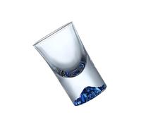 STOBAZA Verre à Liqueur Verre Simple avec Design Montagne Intérieure Récipient Élégant pour Vin à et Service Sake