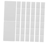 STOBOK 100pièces Bloc-notes Kraft Vierge Pour Message Carte Cartes Postales Diy Bloc-notes Message Manuscrit Environ Blanc