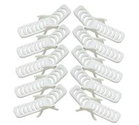 STOBOK 10pièces Chaise De Plage Miniature Accessoires De Décoration pour Maison De Poupée Style Épuré Et Idéale pour Paysages Miniatures Et Décor Océanique
