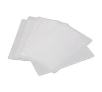 STOBOK 12pièces Étui Transparent Dull Polish pour Carte De Transport Protection Identité Organiseur De Cartes pour Banque Et Adhésion