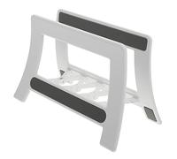 STOBOK 1pièce Support Vertical pour Ordinateur Portable Support De Bureau Alliage Compatible avec Tablette Et Smartphone Design Compact Et Élégant Facile à Nettoyer