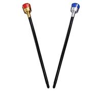 STOBOK 2 Pièces Canne Cosplay Costume De Roi Pour Garçons Déguisement Dhalloween Roi Costume Sceptre Déguisement Égyptien D'halloween Reine Sceptre Accessoires Plastique Vêtements