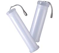 STOBOK 2 Pièces Étui à Pinceaux en Plastique Extensible Porte-Pinceau Transparent Pinceaux Longs Tube de Stockage Aquarelle Stylo Conteneur Outils de Dessin pour Fournitures Scolaires de