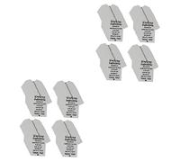 STOBOK 200pièces Cartes De Guide De Lavage pour Vêtements Lot de Étiquettes Entretien Pratiques pour Usage Quotidien Idéales pour Rangement Et Affichage des Instructions Entretien des