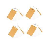 STOBOK 4pièces à Anneaux Lot De Petits Bloc-notes Vierges Pour Carnet De Voyage Avec Design Classique Et Papier