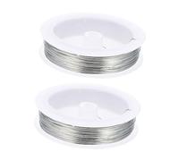 STOBOK 4rouleaux Fil Métallique pour DIY De Yards pour Création De Fleurs Artificielles Et Bijoux Résistant Décoloration Flexible Et Durable