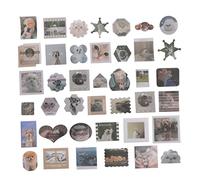 STOBOK 80 Feuilles D'autocollants Décoratifs En Papier Pour Scrapbooking Et Décoration Intérieure