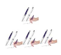 STOBOK 8pièces Stylos à Bille Multifonctionnels avec Lampe De Poche LED Stylos Tactiles pour Écriture Et Écran Tactile
