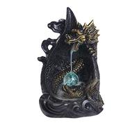 STOBOK Brûleur Résine Led Dragon Pour Aromathérapie Décoration De Bureau Et Maison Censeur Élégant Pour Ambiance Relaxante