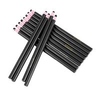 STOBOK Crayon à Décoller en Cire Noire, Multi-Usage pour Cuir et Poterie | Boîte de 1, Usage Atelier pour Couture, Chaussure, Texture Nette, S’utilise Plupart des Supports