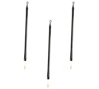 STOBOK Ensemble de Stylos de pour Débutants 3 Pièces Pinceau D'écriture Chinoise Manche en Métal Pinceau à Encre pour La Pratique Artistique