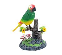 STOBOK Jouet Détecteur D'oiseau Qui Gazouille Oiseau Qui Chante Oiseau Activé Commande Vocale Porte-plume