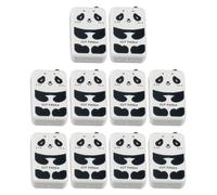 STOBOK Lot De 10 Gommes À Effacer En Forme De Panda Idéales Pour La Peinture Au Crayon La Papeterie Multifonctionnelle Pour Les Artistes Et Les Étudiants