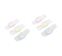 STOBOK Lot De 2 Bandes De Fixation Réglables Pour Couches De Bébé Confortables Élastiques Ceintures Jaune 3 Pièces X 2
