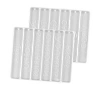 STOBOK Lot de 2 pochoirs en résine pour marque-page en forme de constellation pour la fabrication de marque-pages - Moules en silicone pour littérature et art - Résine époxy