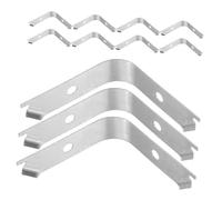 STOBOK Lot De 50 Supports De Fixation Pour Photos En Métal Support En Aluminium Alliage D'Acier De Cuisson Pour Encadrement De Photos Clips En Acier Inoxydable Outils De