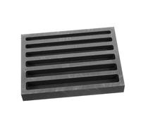 STOBOK Moule de Coulée en Graphite Noir pour Casting Or et Argenté, Adapté la Fusion de Petits Volumes Résistance Thermique D'urgence
