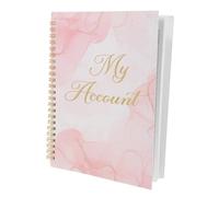 STOBOK Registre De Chèques Personnels Carnet De Gestion Des Dépenses Suivi Budgétaire Organisation Financière Format Portable