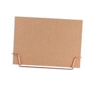 STOBOK Tableau D'affichage En Liège Base En Rose Doré 30x40 Cm Pour Bureau Et Maison Tableau Mémo Multifonction Panneau Bois Éco-responsable