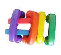 STOBOK Téléphones Chuchotés En Plastique 6 Pièces Colorées, Jouet De Lecture Pour Garçon Et Filles, Amélioration Du Langage Et Coordination Motrice Fine En Activités Éducatives