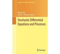 Stochastic Differential Equations And Processes