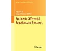 Stochastic Differential Equations And Processes