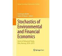 Stochastics Of Environmental And Financial Economics