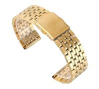 STOCHES DE MONTRE, Bandon Golden Citurini di Acciaio par montres Orologi Watches avec 2 barres de printemps, Remplacement de la bande