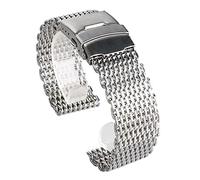 STOCHES DE MONTRER, 18 mm 20 mm 22 mm 24 mm de haut Quarlity Black / Blue / Gold Gold en acier inoxydable Mesh bracelet de montre Fashion Men Men Quartz Watch Band, Remplacement du groupe de montre