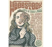 Stock 1969 Festival Gig Affiche Musique Illustration Hippie Home Decor Salle De Bain Métal Signe De Décoration Murale Affiche En Métal 20,3 x 30,5 cm