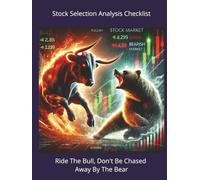 Stock Analysis Checklist: A4 notepad with elements of a fundamental analysis contained within the templates to help the user document findings of a company