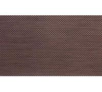 Stock Cash Nappe rectangulaire en PVC rayé Marron 45 x 30 cm
