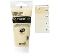 stock COLORANT BLANC IVOIRE TUBE 50ML A DILUER MELANGER TEINTE ULTRA CONCENTRE CREER VOTRE COULEUR DE BEIGE A PARTIR DE PEINTURE BLANCHE TOUTE PEINTURE
