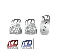 (Stock dernier) 3 Pedales Set Anodizado Aluminio Azul