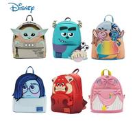 Stock Disney Loungefly Inside Out Sadness Cosplay Mini-sac à dos en cuir Pu sac à dos dessin animé Lotso point mode mignon fille sac Y