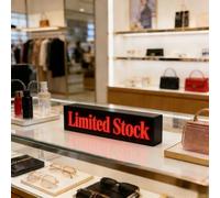 Stock limité RGB LED Néon Lightbox avec télécommande & APP commande panneau d'avertissement dimmable pour cinéma bibliothèques cafés maison entreprise bureau USB alimenté