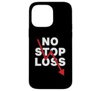 Stock Market Crash No Stop Loss Trading Baissier Daytrading Coque pour iPhone 14 Pro Max