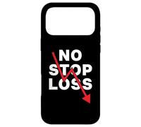 Stock Market Crash No Stop Loss Trading Baissier Daytrading Coque pour iPhone 17 Pro Max
