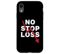 Stock Market Crash No Stop Loss Trading Baissier Daytrading Coque pour iPhone XR