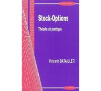 Stock-options - BATAILLER/VINCENT - Economica - broché - Etude