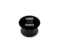 Stock Trader Market Trading J'aime Les Actions et Peut-être 3 Personnes PopSockets PopGrip Adhésif