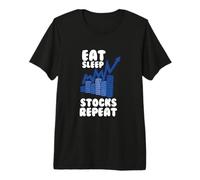 Stock Trading Forex Trader et Stocks Day Trading T-Shirt Haut de Gamme