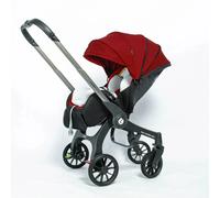 STOCK ue 4in1 bébé poussette bidirectionnelle multifonctionnelle nouveau-né bébé poussette 3in1 pliable panier type siège léger voyage landau Gray