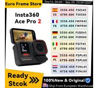 【Stock UE】 Insta360 Ace Pro 2 Caméra d'action étanche 8K Double puce IA, capteur 1/1.3 pouces AcePro 2 Nouveau Single Battery